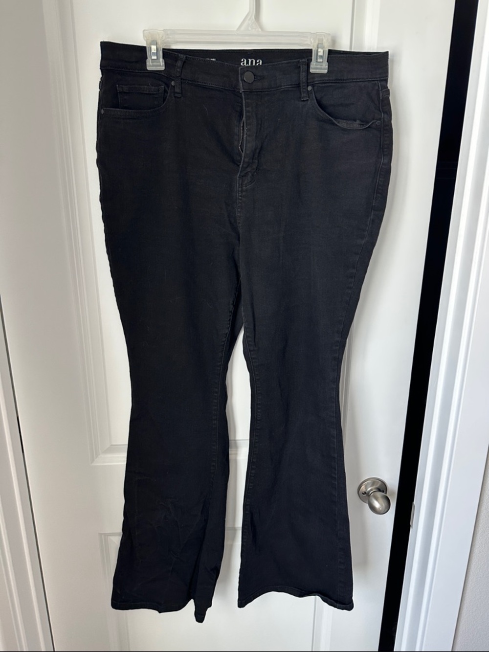 a.n.a Black Flare Jeans